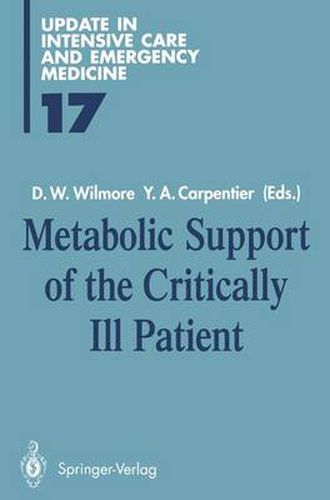 Cover image for Metabolic Support of the Critically Ill Patient