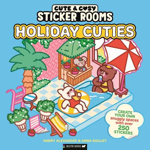 Cover image for Sticker Rooms: Holiday Cuties