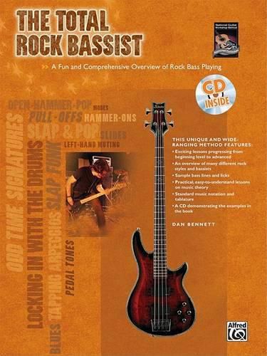 Cover image for The Total Rock Bassist: A Fun and Comprehensive Overview of Rock Bass Playing