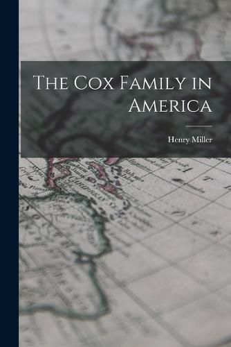 Cover image for The Cox Family in America