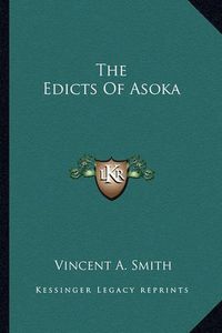 Cover image for The Edicts of Asoka