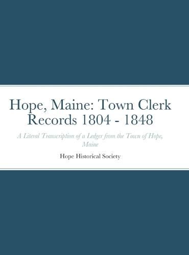 Cover image for Hope, Maine