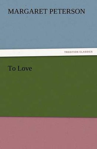 Cover image for To Love