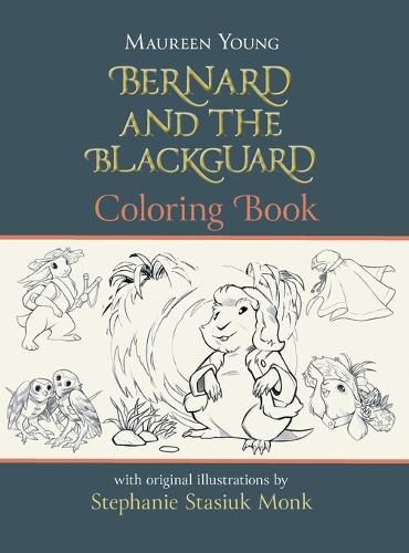 Cover image for Bernard and the Blackguard Coloring Book