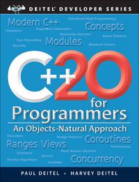 Cover image for C++20 for Programmers: An Objects-Natural Approach