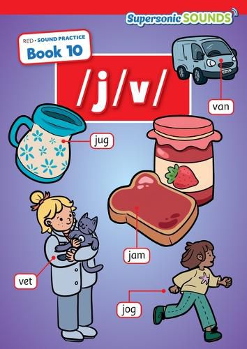 Cover image for Red Sound Practice Book 10 /J/V