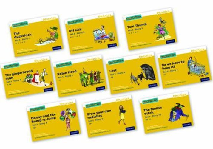 Cover image for Read Write Inc. Phonics: Yellow Set 5 Storybooks Mixed Pack of 10