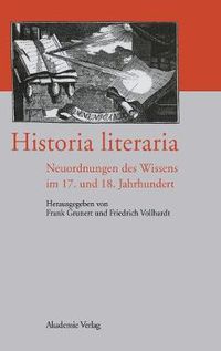 Cover image for Historia literaria