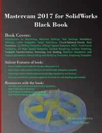 Cover image for Mastercam 2017 for SolidWorks Black Book