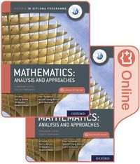 Cover image for Oxford IB Diploma Programme: IB Mathematics: analysis and approaches, Standard Level, Print and Enhanced Online Course Book Pack