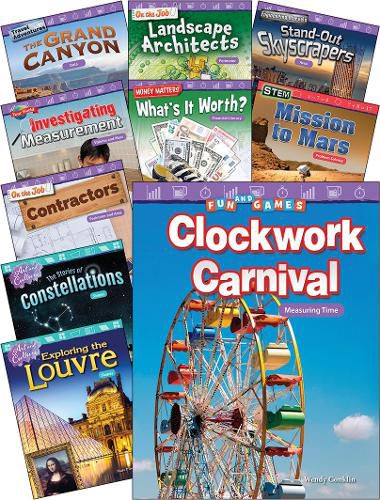 Cover image for Measurement, Data and Geometry for Third Grade, 10-Book Set