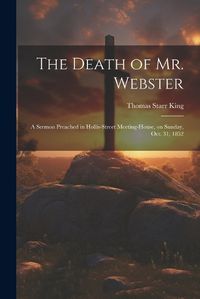 Cover image for The Death of Mr. Webster