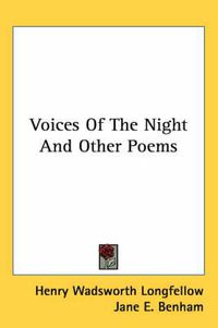 Cover image for Voices of the Night and Other Poems