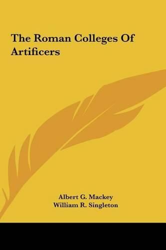 The Roman Colleges of Artificers