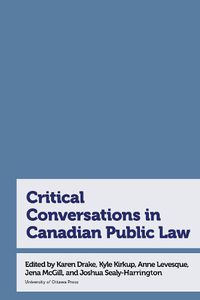 Cover image for Critical Conversations in Canadian Public Law