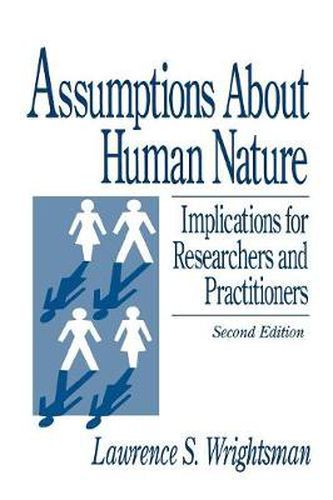 Cover image for Assumptions about Human Nature: Implications for Researchers and Practitioners