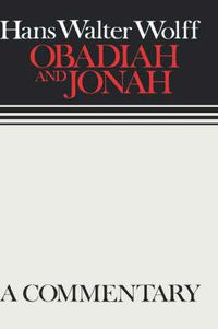 Cover image for Obadiah and Jonah: Continental Commentaries