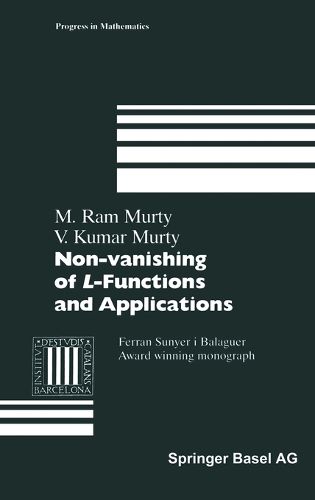 Cover image for Non-Vanishing of L-Functions and Applications