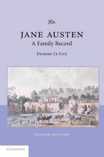 Cover image for Jane Austen: A Family Record