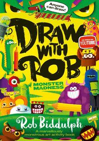 Cover image for Draw With Rob: Monster Madness