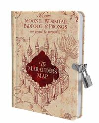 Cover image for Harry Potter: Marauder's Map Lock and Key Diary