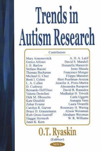 Cover image for Trends in Autism Research