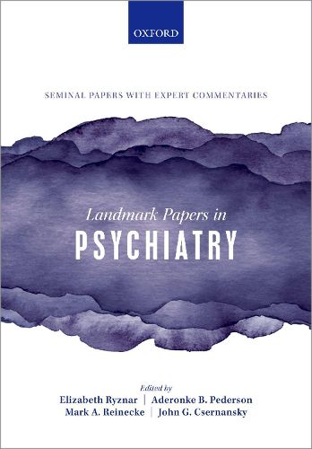 Cover image for Landmark Papers in Psychiatry