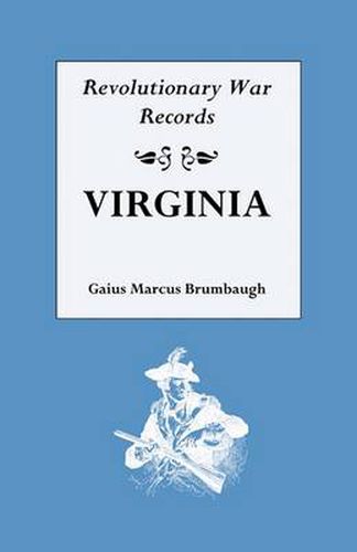 Cover image for Revolutionary War Records, Virginia