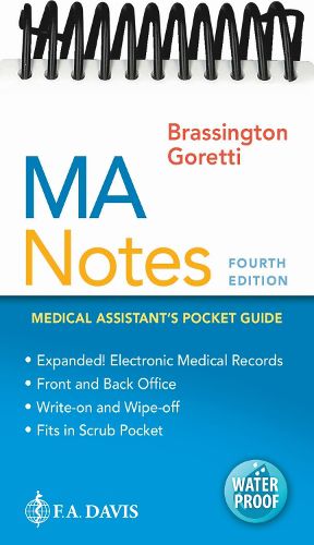 Cover image for MA Notes: Medical Assistant's Pocket Guide