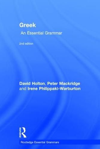 Cover image for Greek: An Essential Grammar