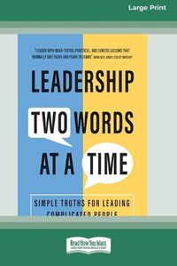 Cover image for Leadership Two Words at a Time