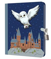 Cover image for Harry Potter: Hedwig Squishy Lock & Key Diary