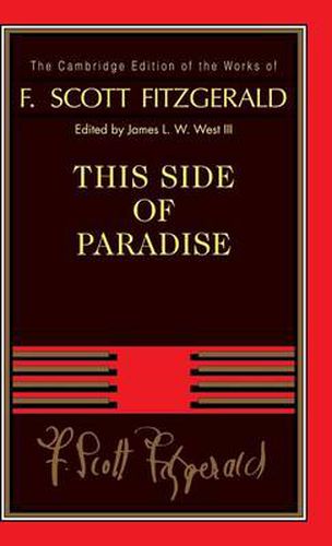 Cover image for This Side of Paradise