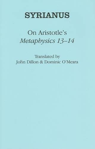 Cover image for On Aristotle's Metaphysics 1314