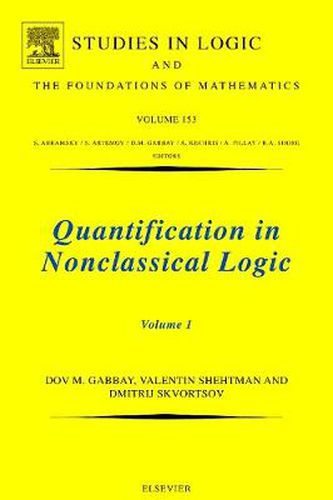 Cover image for Quantification in Nonclassical Logic