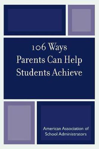 Cover image for 106 Ways Parents Can Help Students Achieve