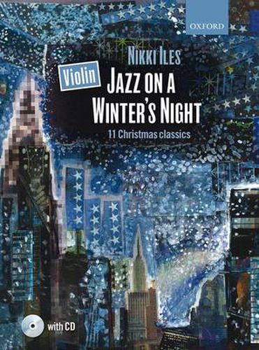 Cover image for Violin Jazz on a Winter's Night: 11 Christmas Classics