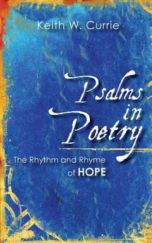 Cover image for Psalms in Poetry: The Rhythm and Rhyme of Hope