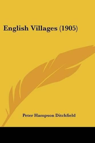 Cover image for English Villages (1905)
