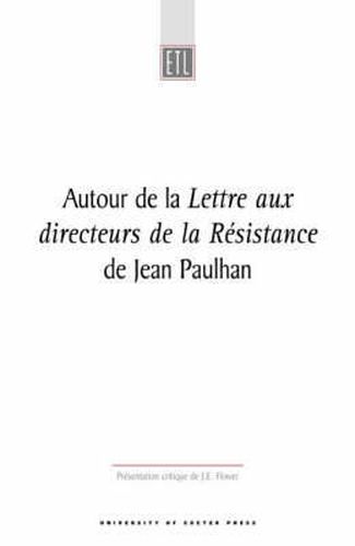 Autour De La Lettre Aux Directeurs De La Resistance