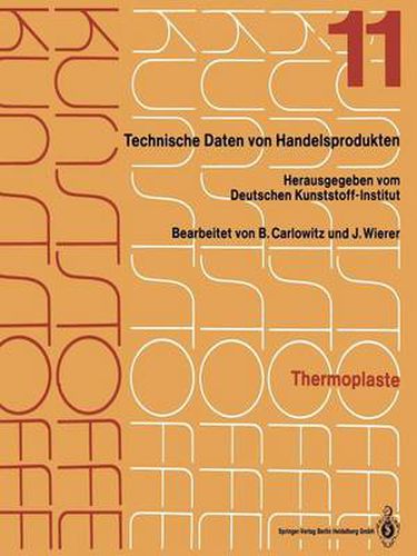 Cover image for Thermoplaste: Merkblatter 4001-4400