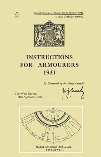 Instructions for Armourers 1931