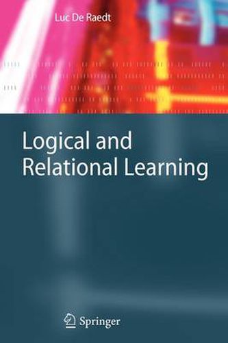 Cover image for Logical and Relational Learning