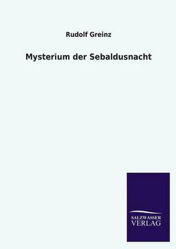 Cover image for Mysterium Der Sebaldusnacht