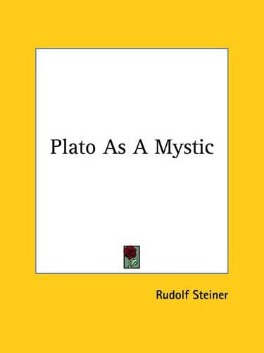 Cover image for Plato as a Mystic