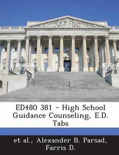 Cover image for Ed480 381 - High School Guidance Counseling, E.D. Tabs