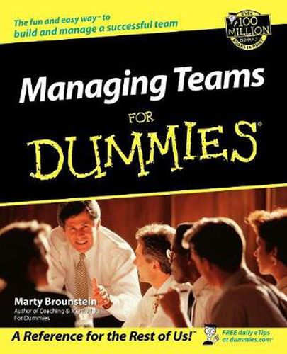 Cover image for Managing Teams For Dummies