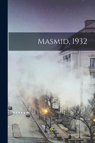 Cover image for Masmid, 1932