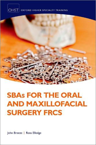 Cover image for SBAs for the Oral and Maxillofacial Surgery FRCS