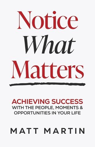 Cover image for Notice What Matters